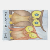 Schöne Wasserfarbenfreunde Geschirrtuch (Horizontal)