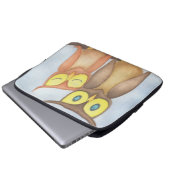 Schöne Wasserfarbenfreunde Laptopschutzhülle (Vorne Knopf)