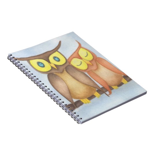 Schöne Wasserfarbenfreunde Notizblock (Rechte Seite)