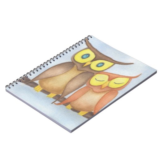 Schöne Wasserfarbenfreunde Notizblock (Linke Seite)