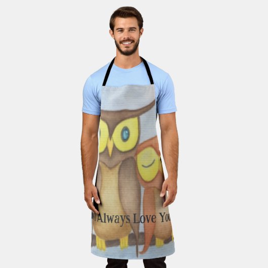 Schöne Wasserfarbenfreunde Schürze (Getragen)