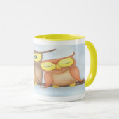 Schöne Wasserfarbenfreunde Tasse (VorderseiteRechts)