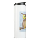 Schöne Wasserfarbenfreunde Thermosbecher (Nach links gedreht)