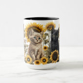 SCHÖNE WASSERFARBENKÜCHE MIT SONNENBLUMEN TASSE (Zentrum)