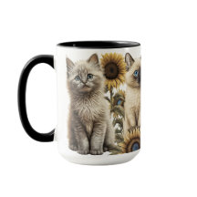 SCHÖNE WASSERFARBENKÜCHE MIT SONNENBLUMEN