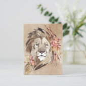 Schöne Wasserfarbenleuchte Postkarte (Stehend Vorderseite)