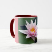 Schöne Wasserlilie Tasse (Vorderseite Links)