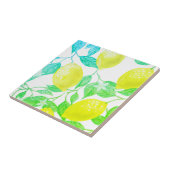Schöne Wassermalerei-Limette Fliese (Seite)