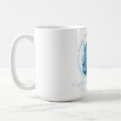 Schöne Wassermann-Frau mit Eigenschaften Kaffeetasse (Links)