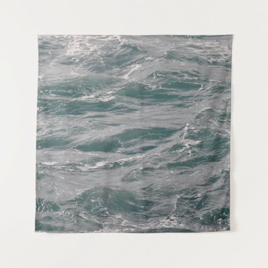 schöne Wasseroberfläche abstrakt, Luft-, aqua, ba Wandteppich (Vorderseite)