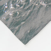 schöne Wasseroberfläche abstrakt, Luft, Wasser, ba Fleecedecke (Ecke)