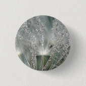 Schöne Wassertröpfchen Button (Vorderseite)
