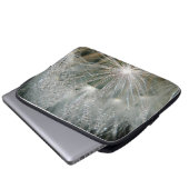 Schöne Wassertröpfchen Laptopschutzhülle (Vorne Knopf)