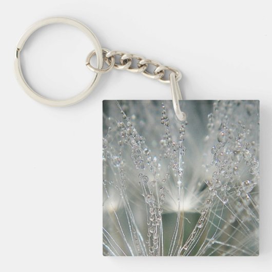 Schöne Wassertröpfchen Schlüsselanhänger (Vorderseite)