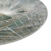 Schöne Wassertröpfchen Schneidebrett (Ecke)