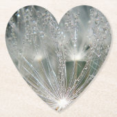 Schöne Wassertröpfchen Untersetzer (Vorderseite)