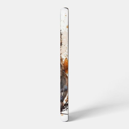 Schöne "Watercolor Cat Samsung Galaxy Hülle (Linke Seite)