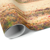 Schöne Watercolor Herbstwald Landschaft Geschenkpapier (Rolleneckpunkt)