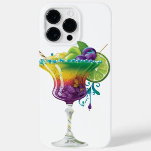 SCHÖNE WATERCOLOR MARDI GRAS GETRÄNKE Case-Mate iPhone 14 PRO MAX HÜLLE