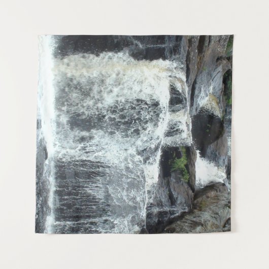 Schöne Waterfall Wand an Wand Wandteppich (Vorderseite (Horizontal))