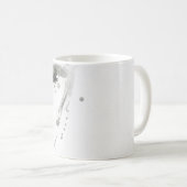 Schöne Waterfarbe Kaffeetasse (VorderseiteRechts)
