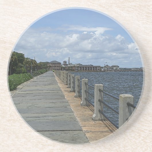 Schöne Waterfront Getränkeuntersetzer (Vorne)