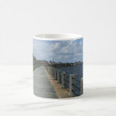 Schöne Waterfront Kaffeemaschine Tasse (Mittel)