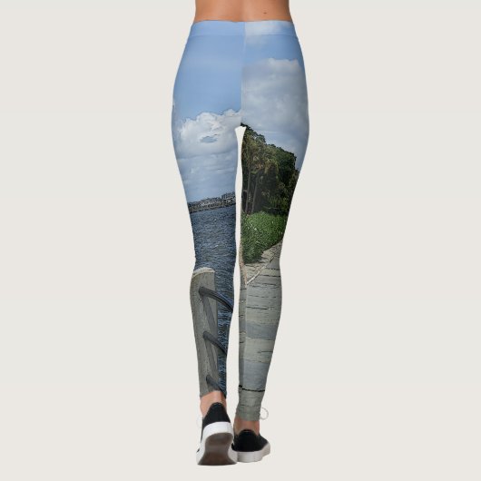 Schöne Waterfront Leggings (Rückseite)