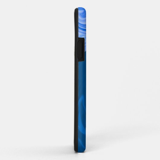 Schöne Waves Abstraktes Malerei Kunst Case-Mate iPhone Hülle (Hinten/Rechts)