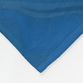 Schöne Waves Abstraktes Malerei Kunst Fleecedecke (Ecke)