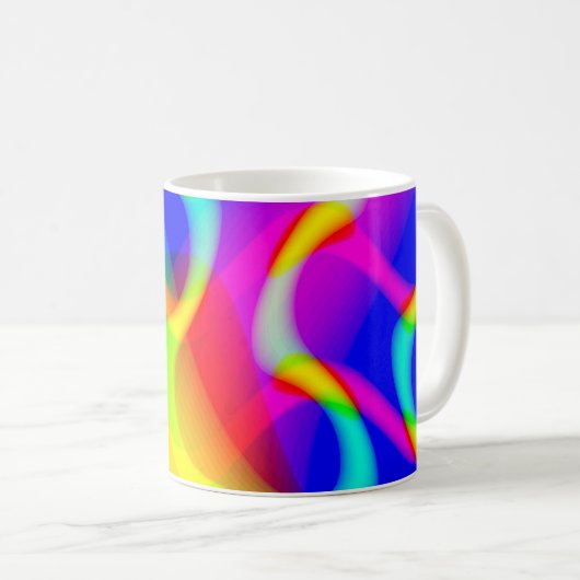 Schöne Waves Kaffeetasse (VorderseiteRechts)