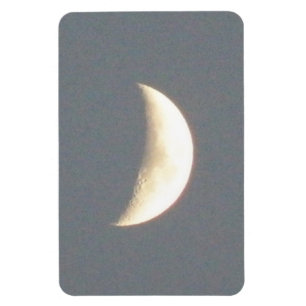Schöne Waxmond auf Crescent bei Dusk Premium Magnet