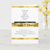 SCHÖNE WEDING GREETING CARD KARTE (Gelbe Blume)