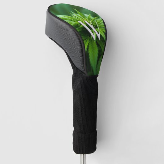 Schöne Weed Golf Headcover (angewinkelt)