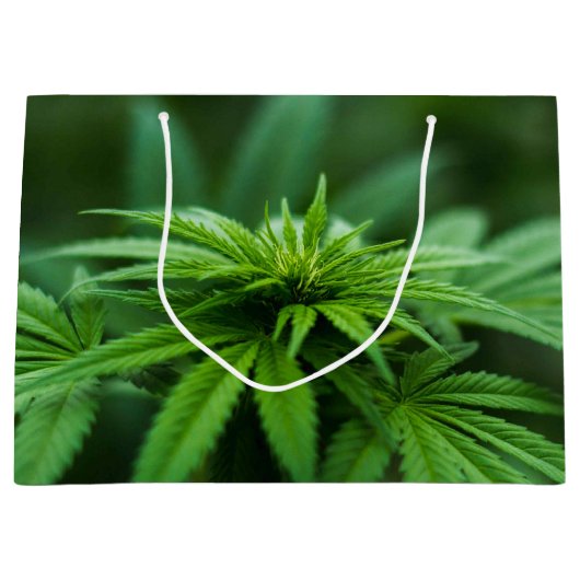 Schöne Weed Große Geschenktüte (Vorderseite)