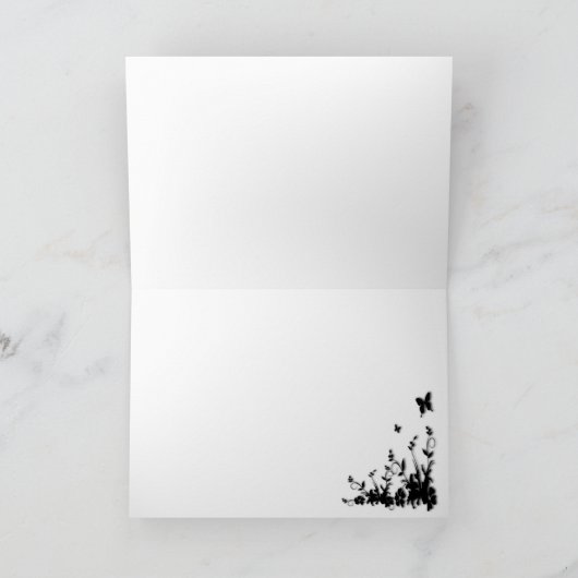 Schöne Weed Karte (Innenseite)