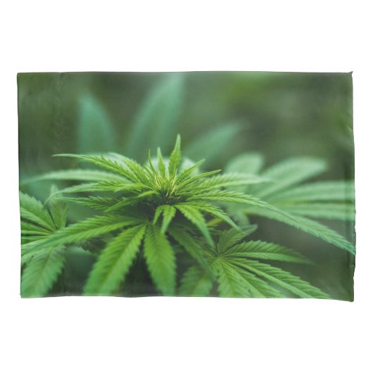 Schöne Weed Kissenbezug (Vorderseite)