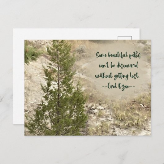 Schöne Wege Postkarte (Vorne/Hinten)