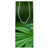 Schöne Weh-Pflanze Geschenktüte Für Weinflaschen (Rückseite)