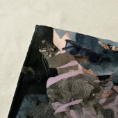 Schöne weibliche Collage Strandtuch (Beispiel)