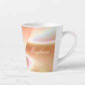 Schöne, weich rosa Latte-Tasse Milchtasse (Rechts)