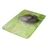 Schöne, weiche Grouse im Gras Badematte (Schrägansicht)