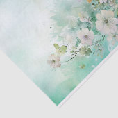 Schöne, weiche pastellfarbene Blume Seidenpapier (Ausschnitt)