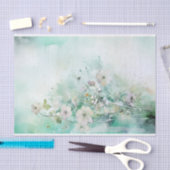 Schöne, weiche pastellfarbene Blume Seidenpapier (Handwerk)