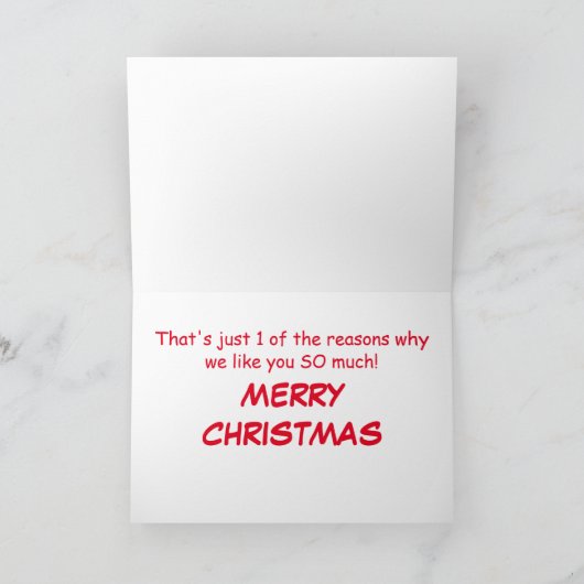 Schöne Weihnachten (Innenseite)