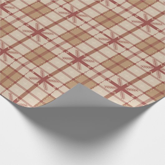 Schöne Weihnachten Geschenkpapier (Ecke)