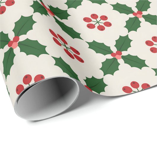 Schöne Weihnachten Geschenkpapier (Rolleneckpunkt)