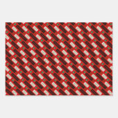Schöne Weihnachten Geschenkpapier Set (Vorderseite 3)