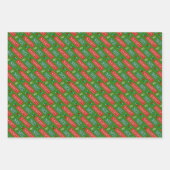 Schöne Weihnachten Geschenkpapier Set (Vorderseite)
