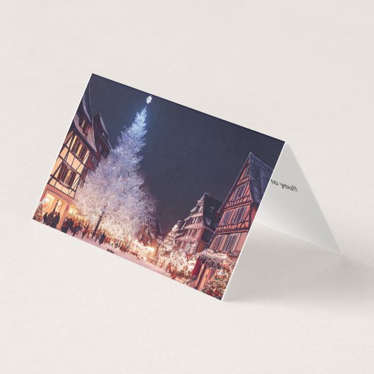 Schöne Weihnachten in Colmar (Vorderseite)